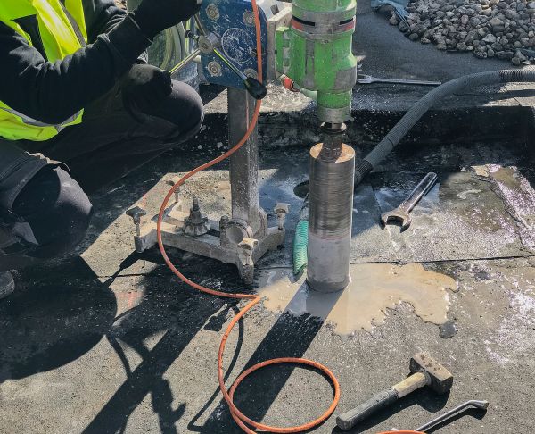 Slab Core Drilling in Murrieta