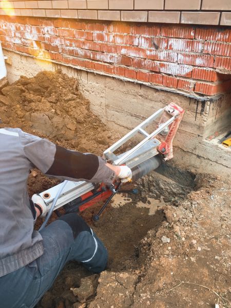 Foundation Coring in Murrieta
