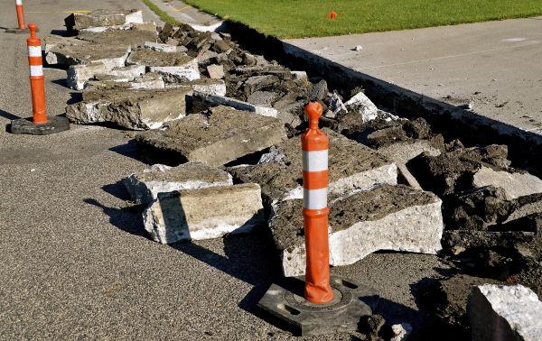 Curb Demolition in Murrieta