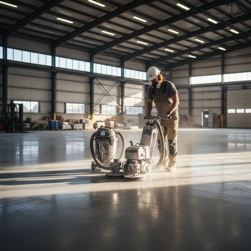 Floor Grinding detail